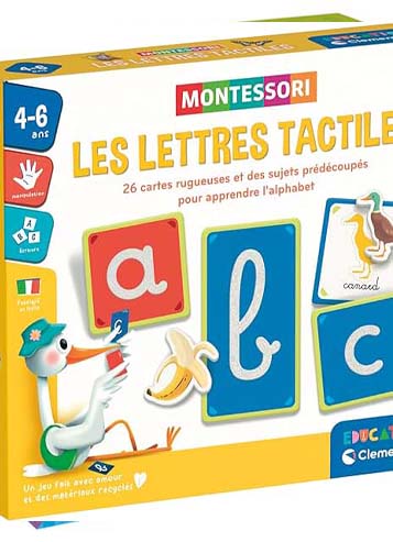 LES LETTRES TACTILES